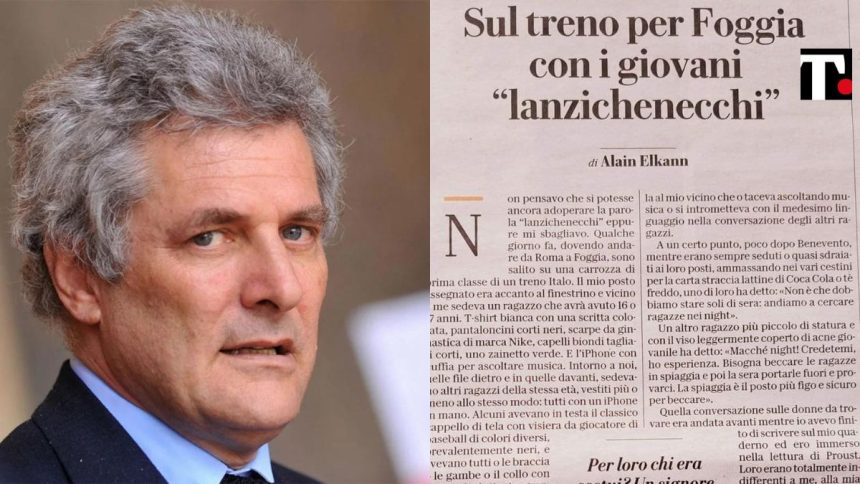 Alain Elkann usa Repubblica per raccontare il suo viaggio da snob (e boomer)