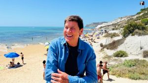 Gianni Morandi a Taormina