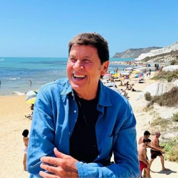 Gianni Morandi a Taormina