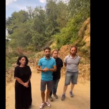 Emilia-Romagna, strada bloccata a Fontanelice