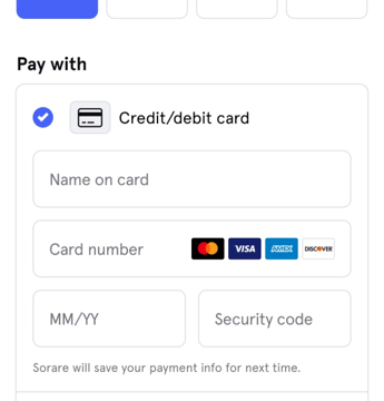 Sorare lancia la partnership con Mangopay.