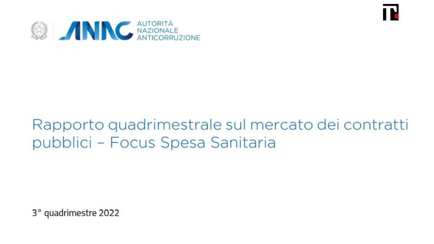 Focus sulla spesa sanitaria, scarica il rapporto di ANAC