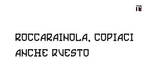 Roccarainola.net, copiaci anche questo articolo