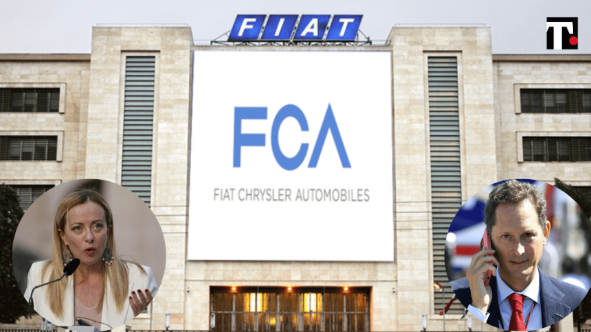 MELONI ELKANN EXOR FIAT FCA STELLANTIS