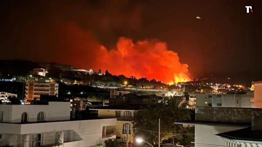 Incendi in Sicilia