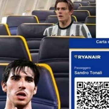 Ryanair, su Tonali