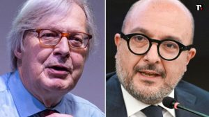 Sangiuliano contro Sgarbi