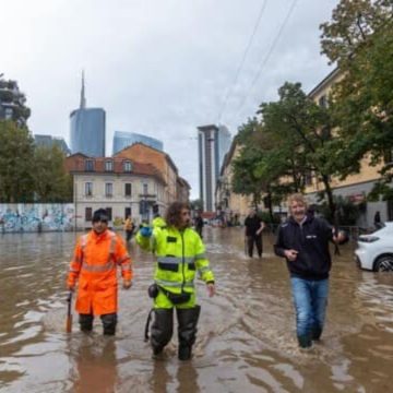 Maltempo a Milano