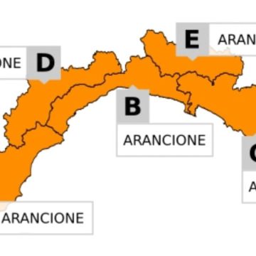 Allerta meteo in Liguria