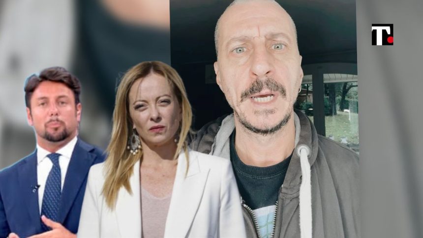 Meloni – Giambruno, Bizzarri nei panni di Giorgia: “Come c… ho fatto?” VIDEO