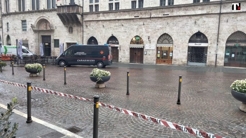 Allarme bomba a Perugia
