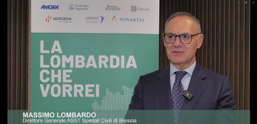 "La Lombardia che vorrei", Lombardo (ASST Spedali Civili): "Mettere a sistema tutti gli attori"