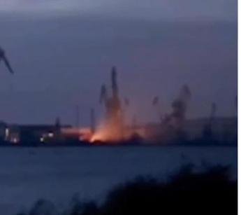 Ucraina, Kiev: "Colpita nave russa della flotta Mar Nero"