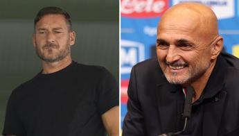 Abbraccio tra Totti e Spalletti, il ct: "Dalla parte del cuore"