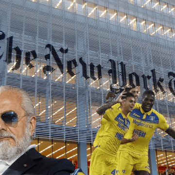 De Laurentiis, il Frosinone e il New York Times: un bel tacer non fu mai scritto