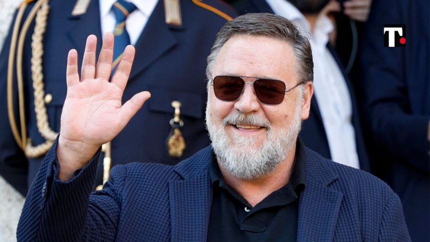 Russell Crowe Sanremo 2024