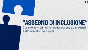 Assegno di inclusione