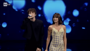 Sangiovanni e Aitana a Sanremo 2024