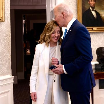 Meloni Biden