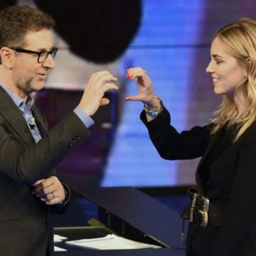 La Ferragni da Fazio fa il boom di ascolti. Con o senza fraintendimenti