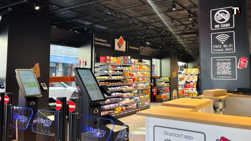 A Trento inaugurato il secondo negozio autonomo “Prendi&Vai” con la tecnologia del Gruppo Custom