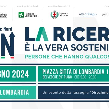 Salute Direzione Nord 24 Al via la XXIII edizione di Salute Direzione Nord “La Ricerca è la vera Sostenibilità”