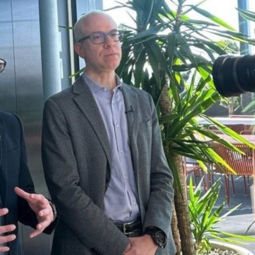 Saverio D'Amico (Train) e Emanuele Corbetta (NTT DATA Italia)