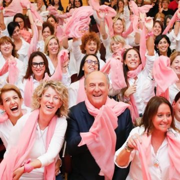 Let’s talk with Sorrisi in Rosa: l’evento di prevenzione del tumore al seno in Humanitas con Gerry Scotti
