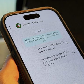 Trenord su WhatsApp Trenord viaggia su WhatsApp: arriva “Il mio treno”, servizio di infomobilità via chat