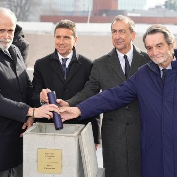 Posata la prima pietra del nuovo centro di produzione Rai in Fiera Milano