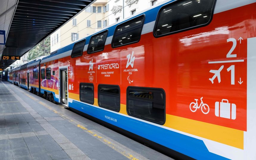 Olimpiadi 2026: in treno con Trenord alle gare a Milano e in Valtellina