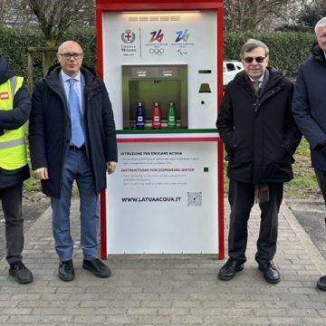 casetta.mascolo.franzini.bianco Milano Cortina 2026: inaugurata la casetta dell’acqua “olimpica” di MM
