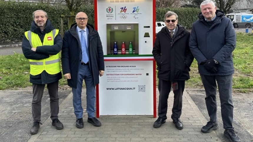 Milano Cortina 2026: inaugurata la casetta dell’acqua “olimpica” di MM