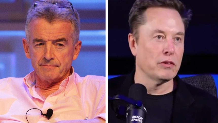 O’Leary-Musk, scontro ad alta quota: “X è una fogna”; “Quanto costa comprarmi Ryanair?”