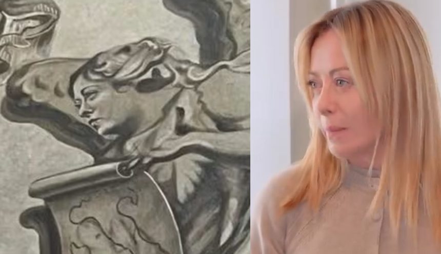 Volto di Meloni nell&rsquo;affresco, interviene il Vaticano: l&rsquo;immagine &egrave; stata rimossa